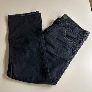 Silver Dark Blue Men’s Nash Straight Jeans Denim